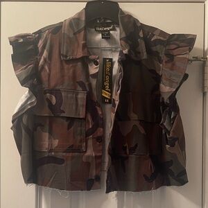 Like an Angel Camouflage Top